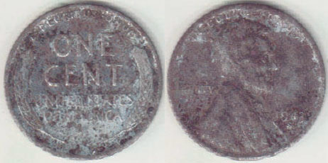 1943 S USA 1 Cent